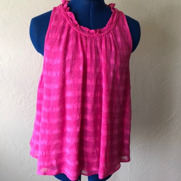 NWT Ruffle Neck Swing Tank - Picture 3 of 8